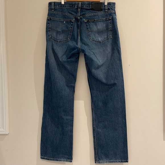 Harley-Davidson Men's Classic Boot Cut Jeans Blue Washed Denim 99027-09VM Sz 34 - Picture 6 of 16